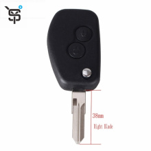 Best price remote car key cover for Renault car key shell 2 button YS200176